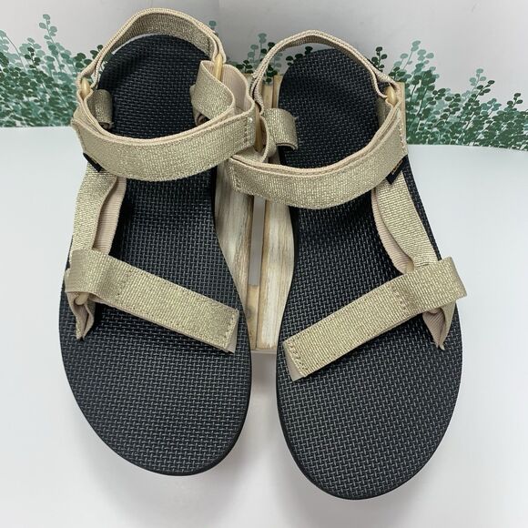 Teva Golden Metallic Womens Sandals Size 10 US Or 41 EU - NWOT - Picture 11 of 14